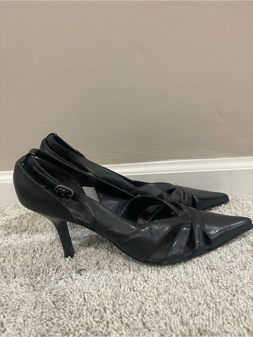 Apt. 9 Women’s Black Pointed Toe Heels Size 8.5